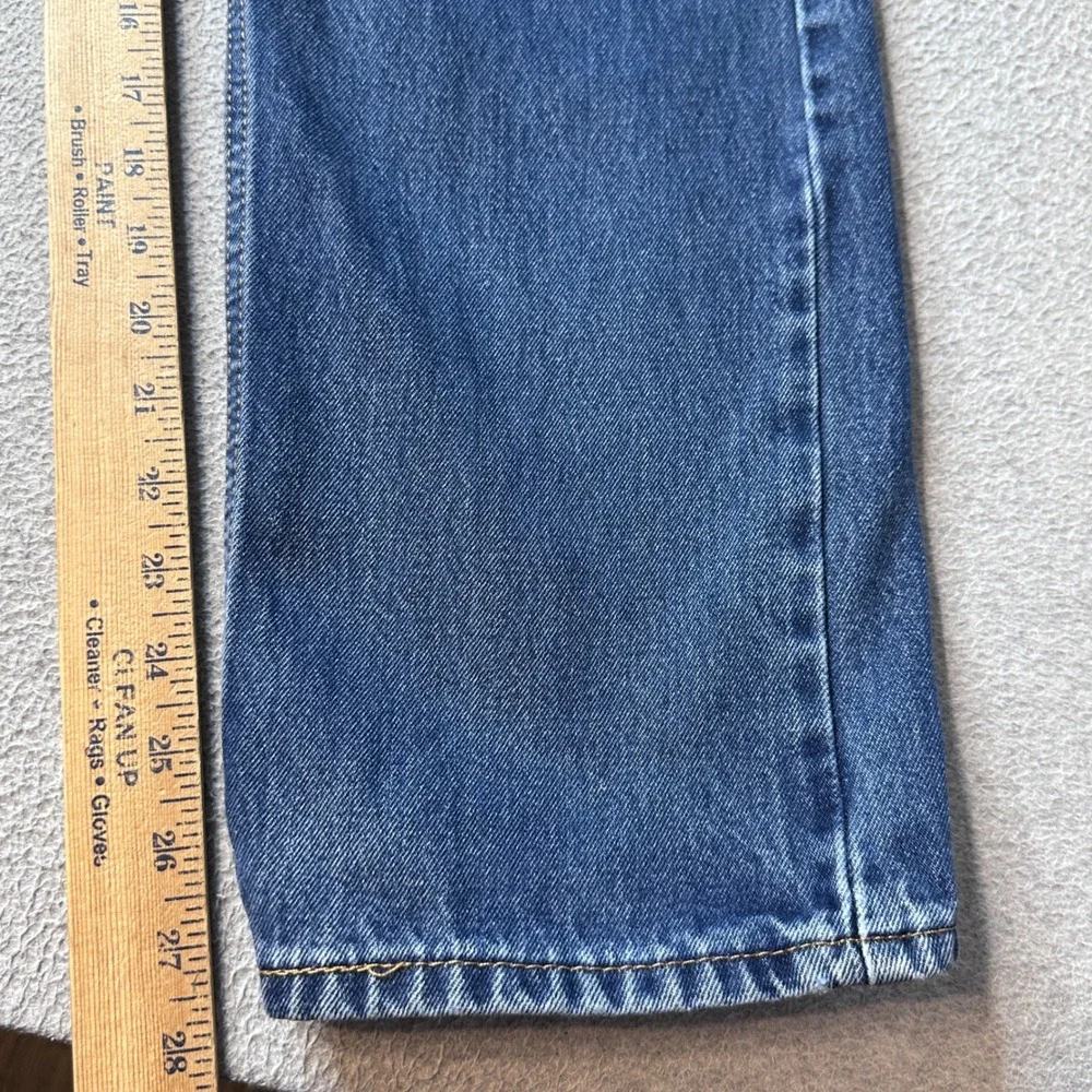 Levi's 505 Jeans Mens 34x30 (33x28) Straight Leg Blue Medium Wash Denim 5-Pocket